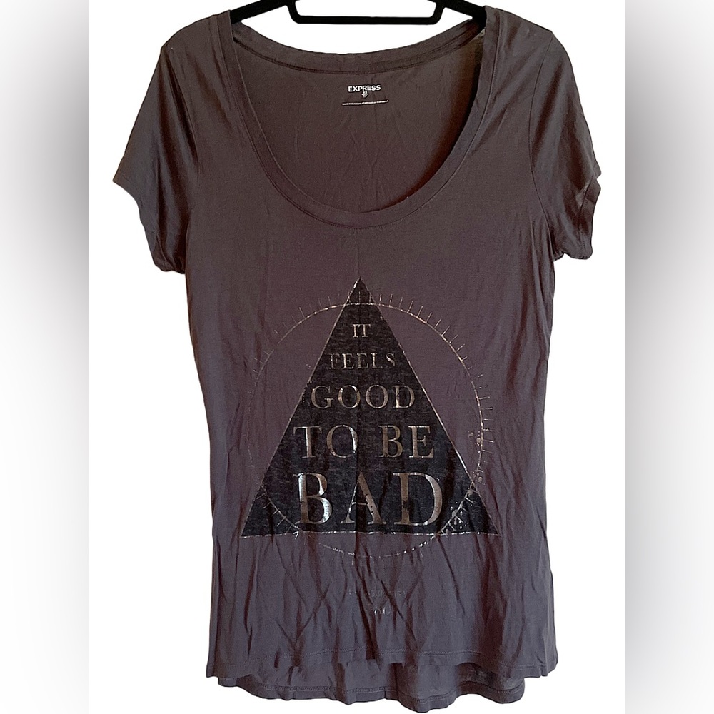 Express “It Feels Good to be Bad” T-Shirt